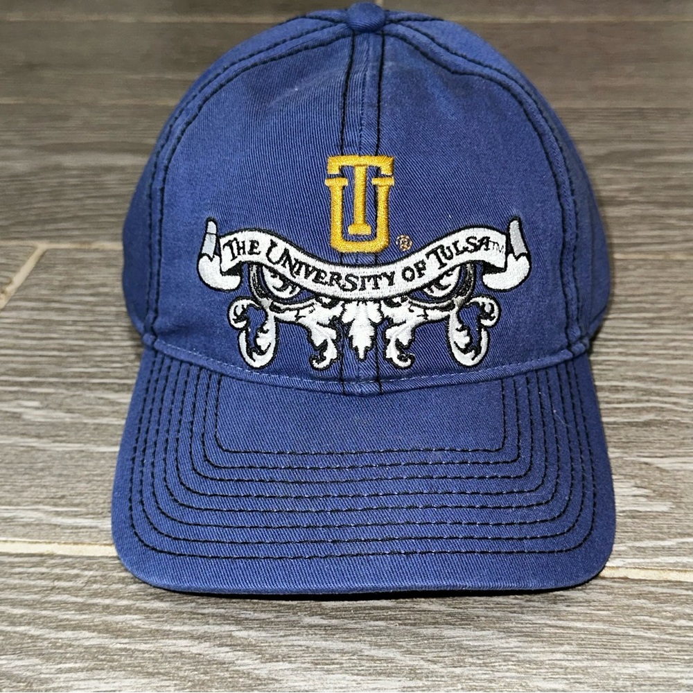 The University Of Tulsa Hurricanes NCAA Hat Cap Adjustable NWT Athletic One Size
